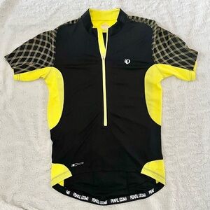 Pearl Izumi ELITE Cycling Performance Wear Jersey – Black & Yellow, Size Medium
